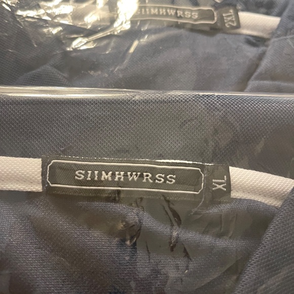 Boeing men’s Navy Blue collared 3 buttons shirt size XL - Picture 7 of 7